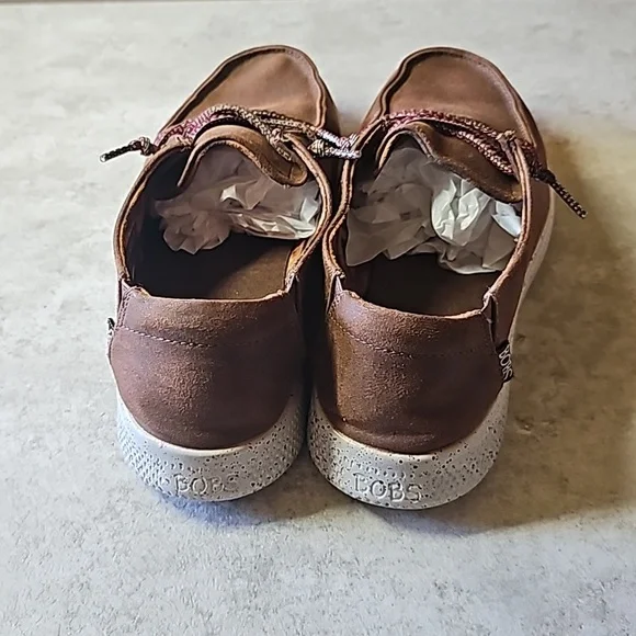 Skechers Bobs Skipper-Sandbar Social Slip On Women’s Size 9.5 Brown - Picture 3 of 13